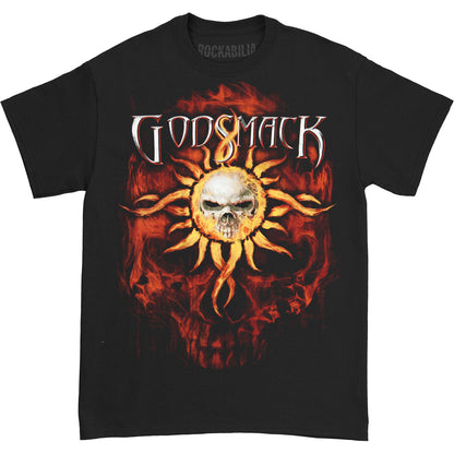 Godsmack Burning Skull T-shirt