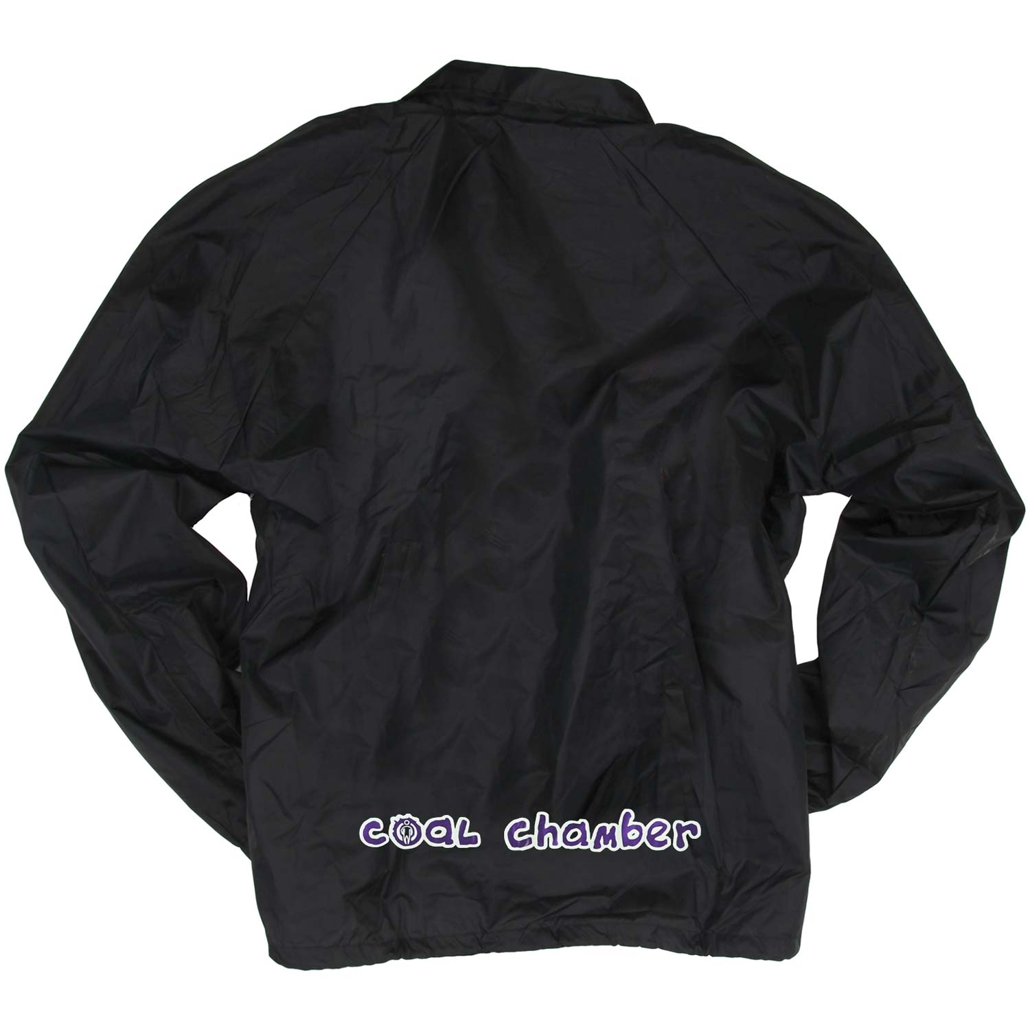 Coal Chamber Chamber Music Logo Windbreaker Back