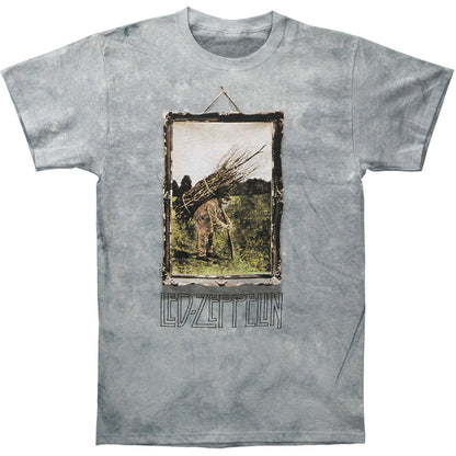 Man With Sticks Tie Dye T-shirt