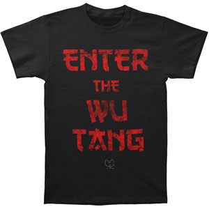 Wu Tang Clan Enter The Wu T-shirt Front