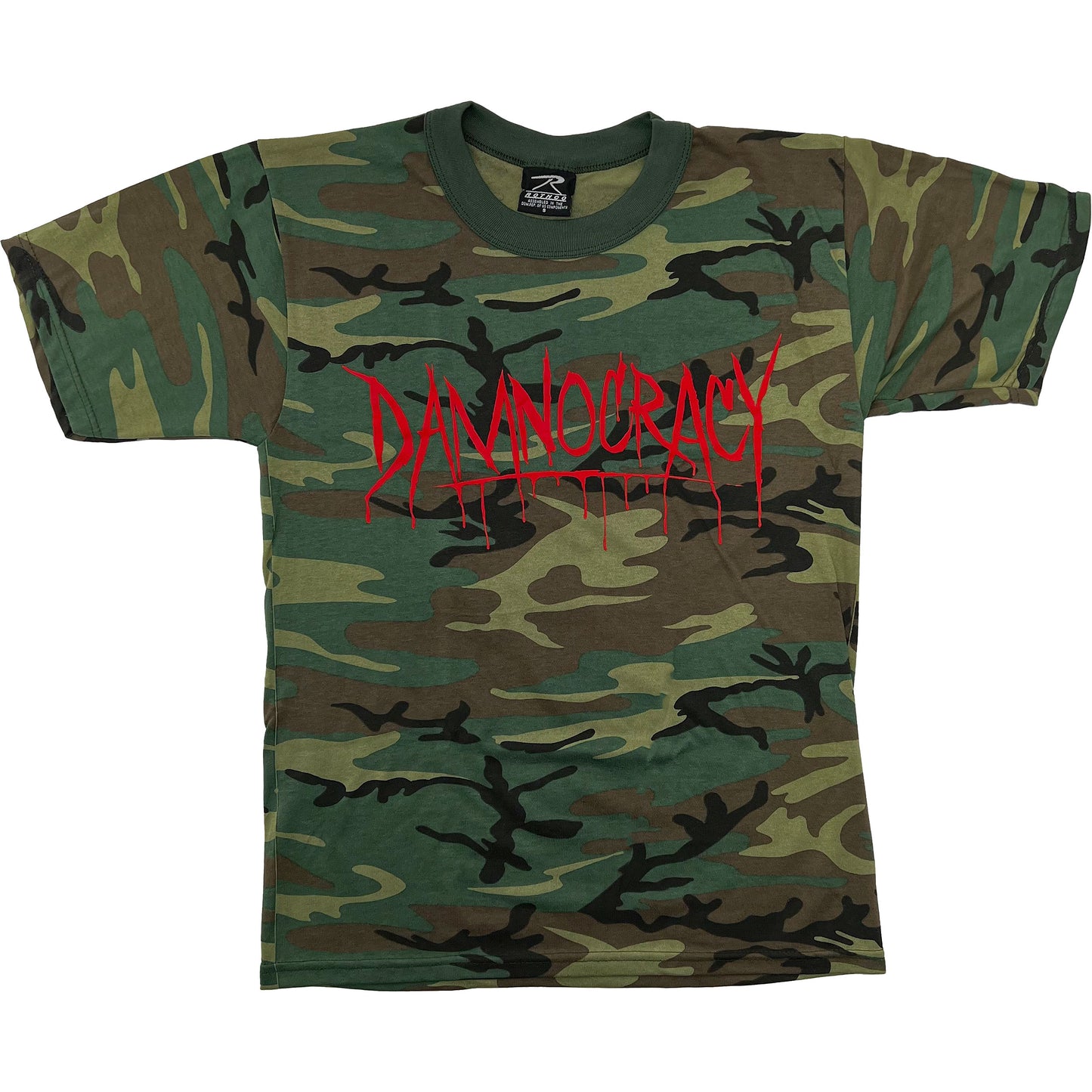 Damnocracy Bow Hunter T-shirt Front