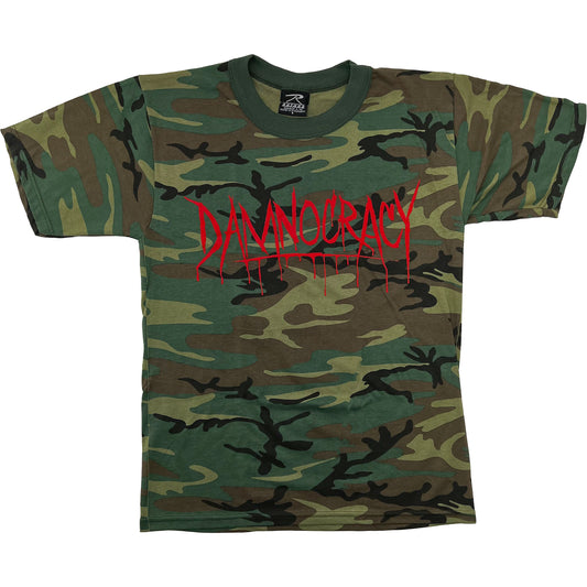 Damnocracy Bow Hunter T-shirt Front