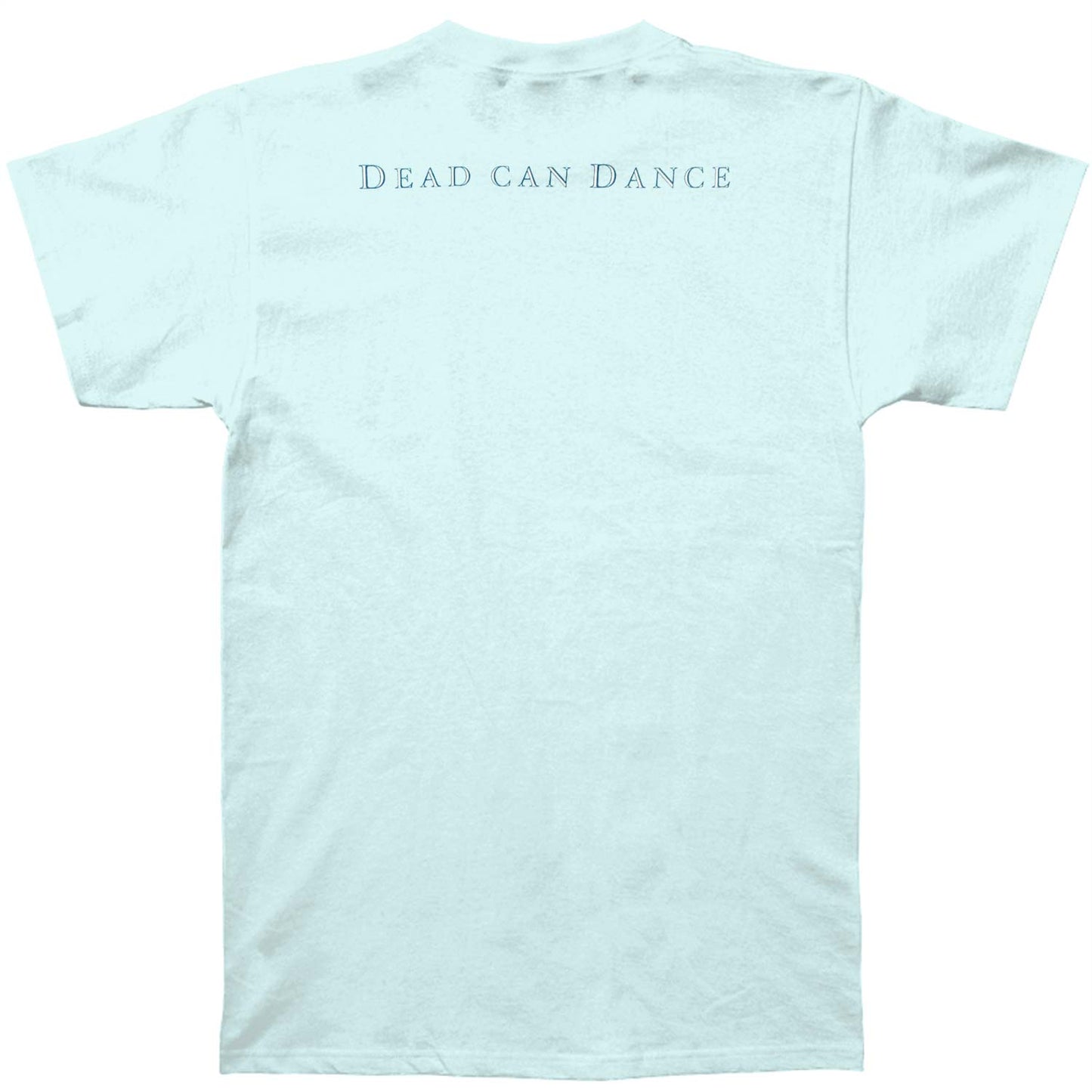 Dead Can Dance Blue Logo T-shirt Back