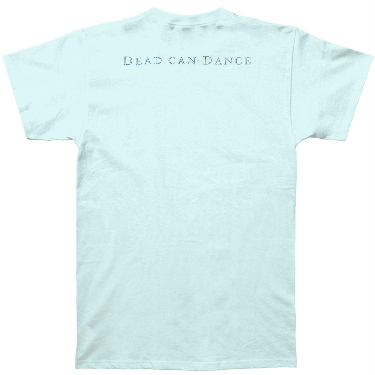 Dead Can Dance Blue Logo T-shirt Back