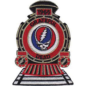 Grateful Dead 1965 Steal Your Face Train Embroidered Patch Front