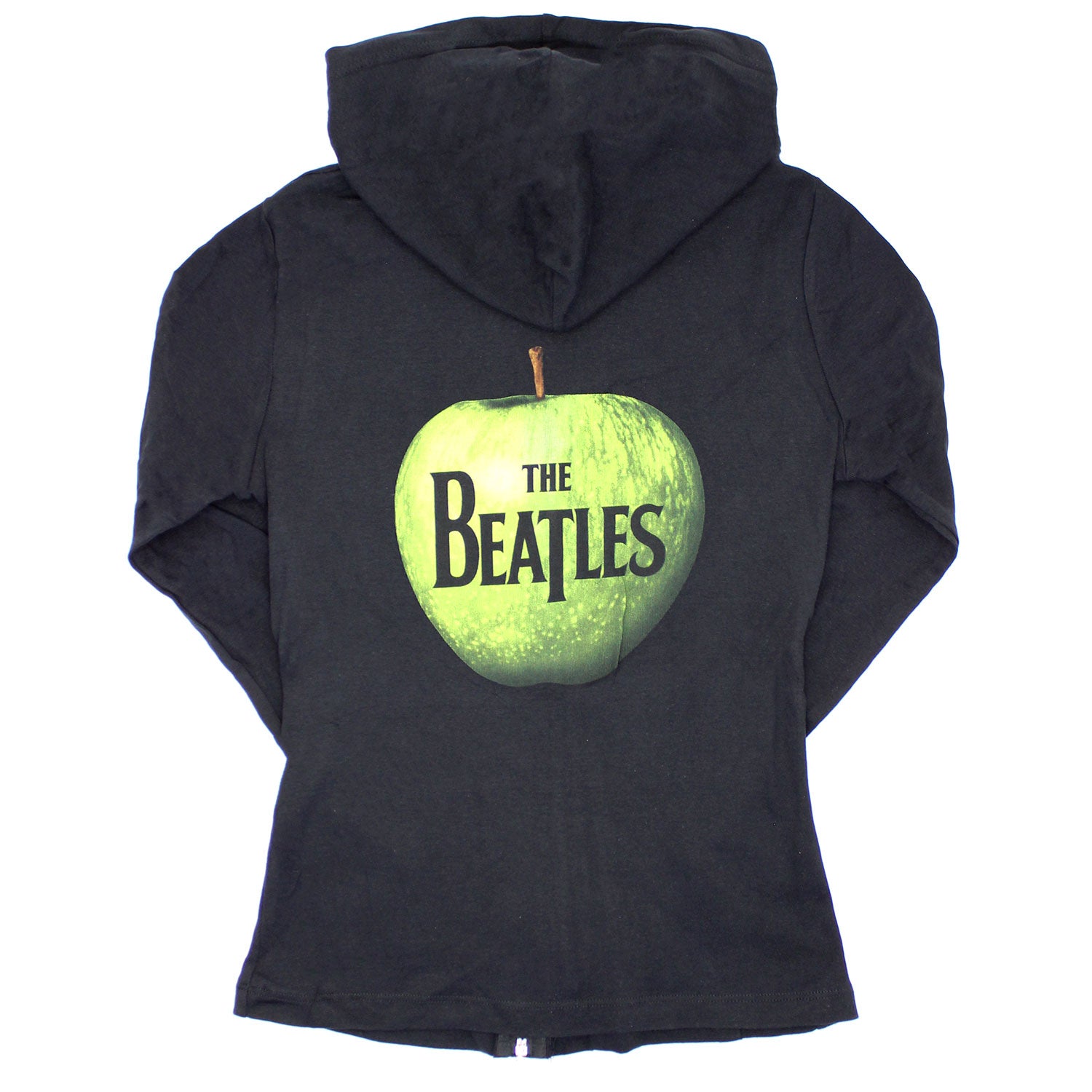 Beatles Green Apple Girls Jr Hooded Sweatshirt Back