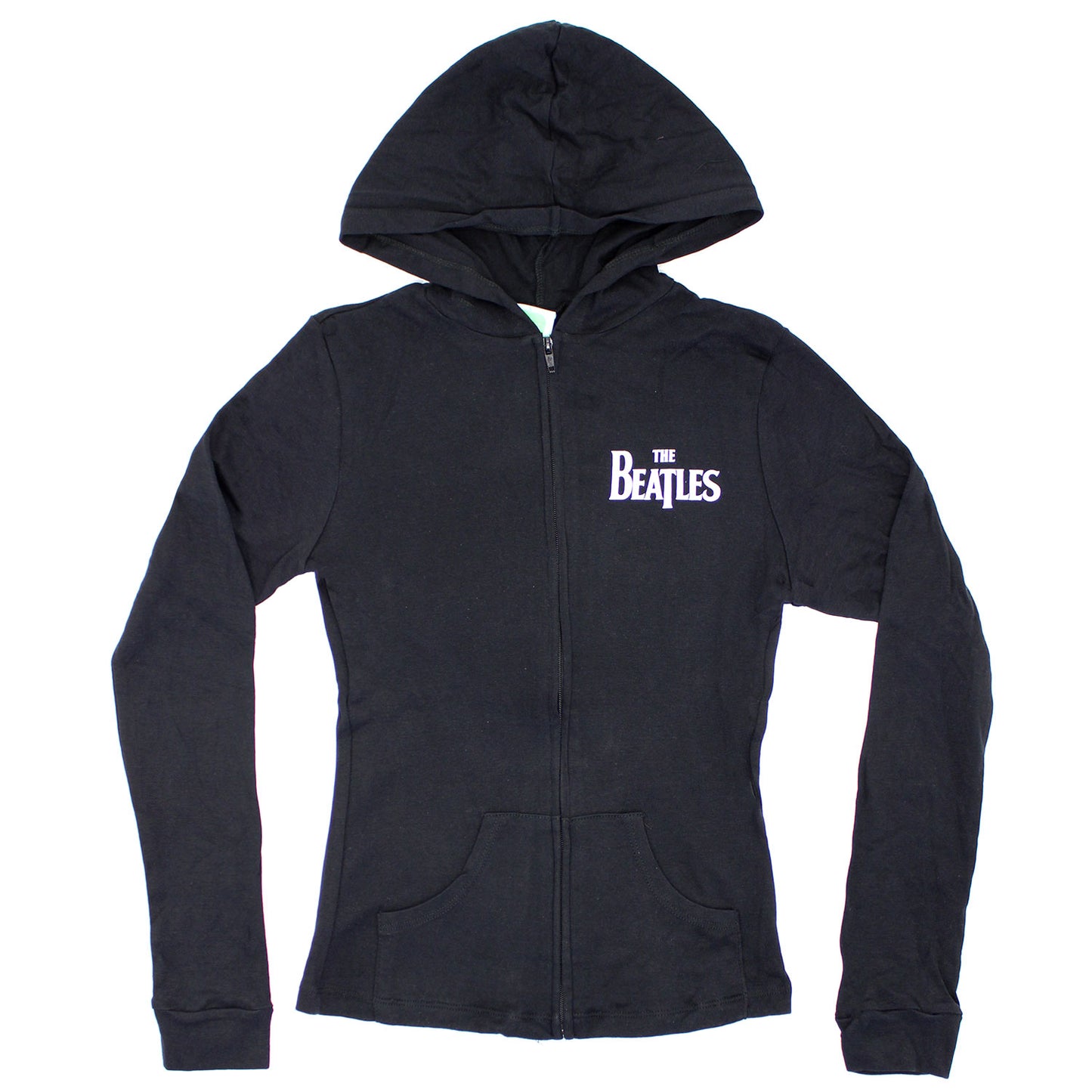 Beatles Green Apple Girls Jr Hooded Sweatshirt Front