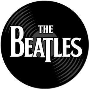 Beatles Record Mouse Pad Front