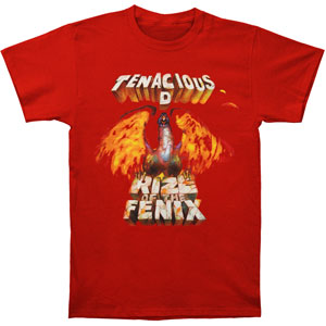 Tenacious D Rize of the Fenix Cover T-shirt Front