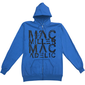 Mac Miller Macadelic Zippered Hooded Sweatshirt Front
