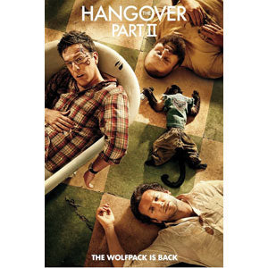 Hangover Wolf Pack Domestic Poster