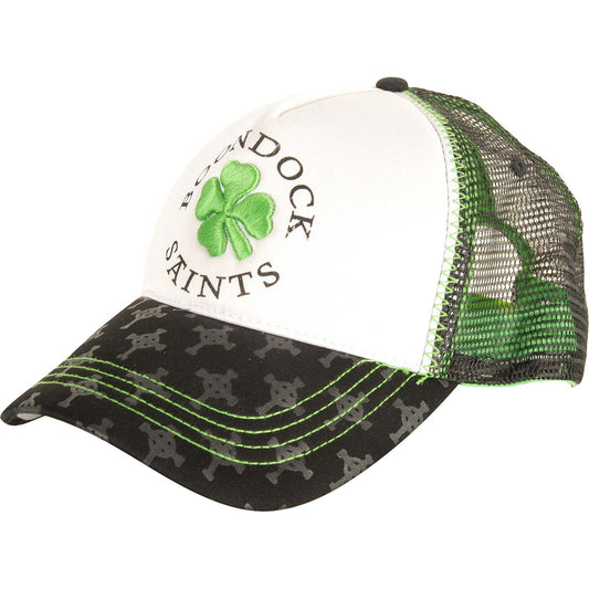 Boondock Saints Shamrock Trucker Cap Front