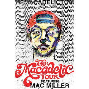 Mac Miller The Macadelic Tour Domestic Poster Front