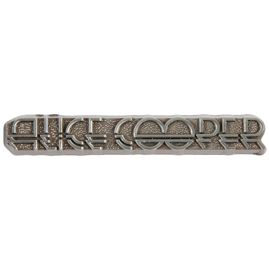 Alice Cooper Deco Logo Pewter Pin Badge