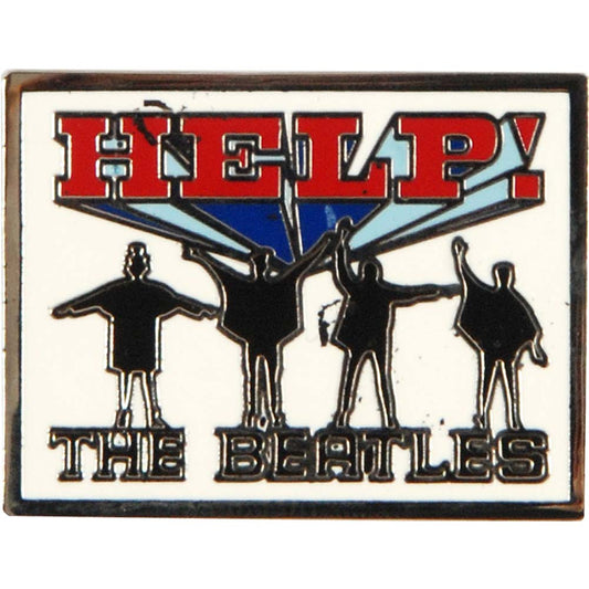 Beatles Help Pewter Pin Badge