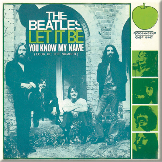 Beatles Let It Be/You Know My Name Magnet Front