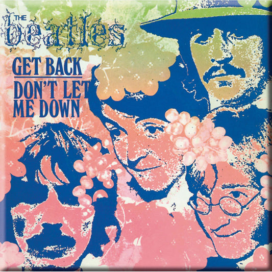 Beatles Get Back/Dont Let Me Down Magnet Front