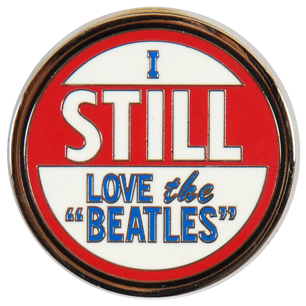 Beatles Love The Beatles Pewter Pin Badge