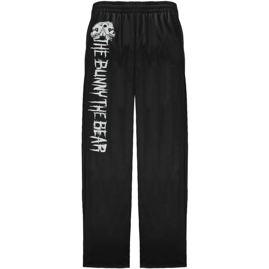 Bunny The Bear Evil Skull Sweatpants Front
