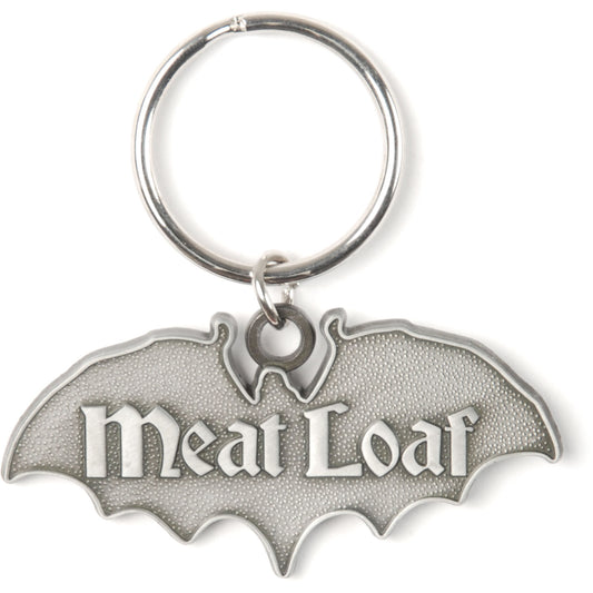Meatloaf Bat Out Of Hell Metal Key Chain Front