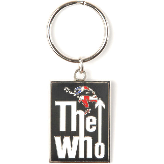 Who Leap Logo Metal Key Chain Front
