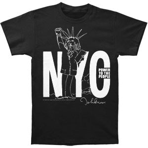 Beatles NYC Power To The People (Back Print) T-shirt Front