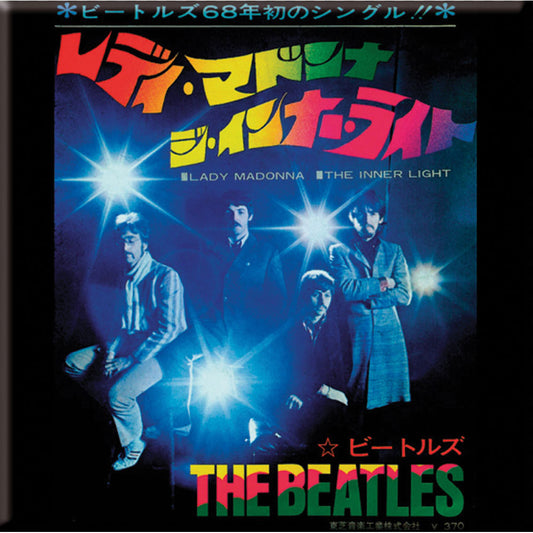 Beatles Lady Madonna/Inner Light Magnet Front