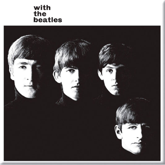 With The Beatles Magnet Front
