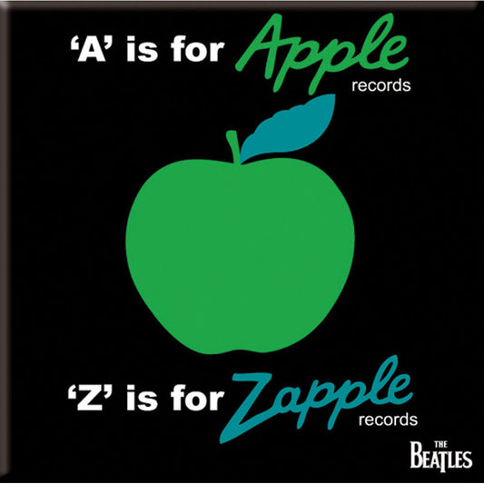 Beatles A Is For Apple Magnet Front