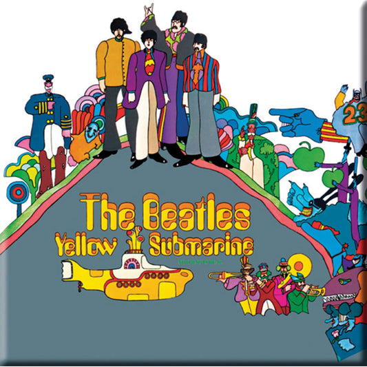 Beatles Yellow Submarine Magnet Front