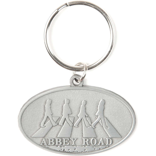 Beatles Abbey Road Crossing Metal Key Chain Front