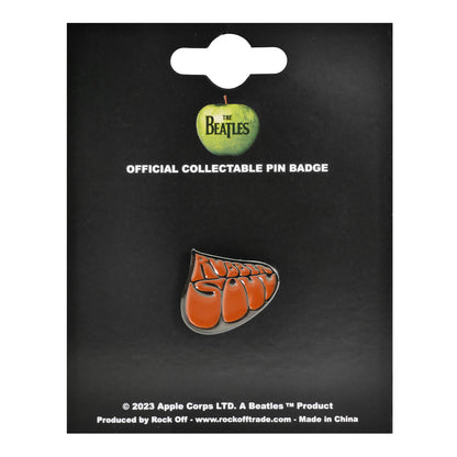 Beatles Rubber Soul Pewter Pin Badge