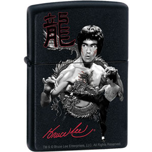 Bruce Lee The Dragon Refillable Lighter
