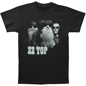 ZZ Top Black Photo T-shirt