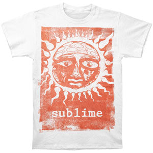 Sublime Orange Sun Glow Slim Fit T-shirt Front