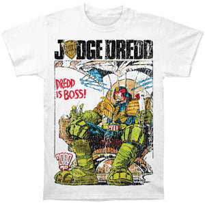 Judge Dredd Dredd is Boss T-shirt Front