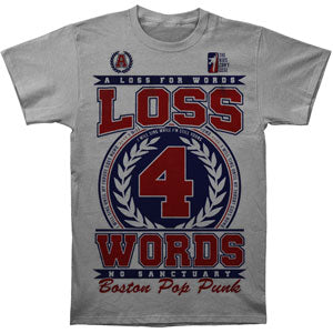 A Loss For Words No Sanctuary T-shirt Front