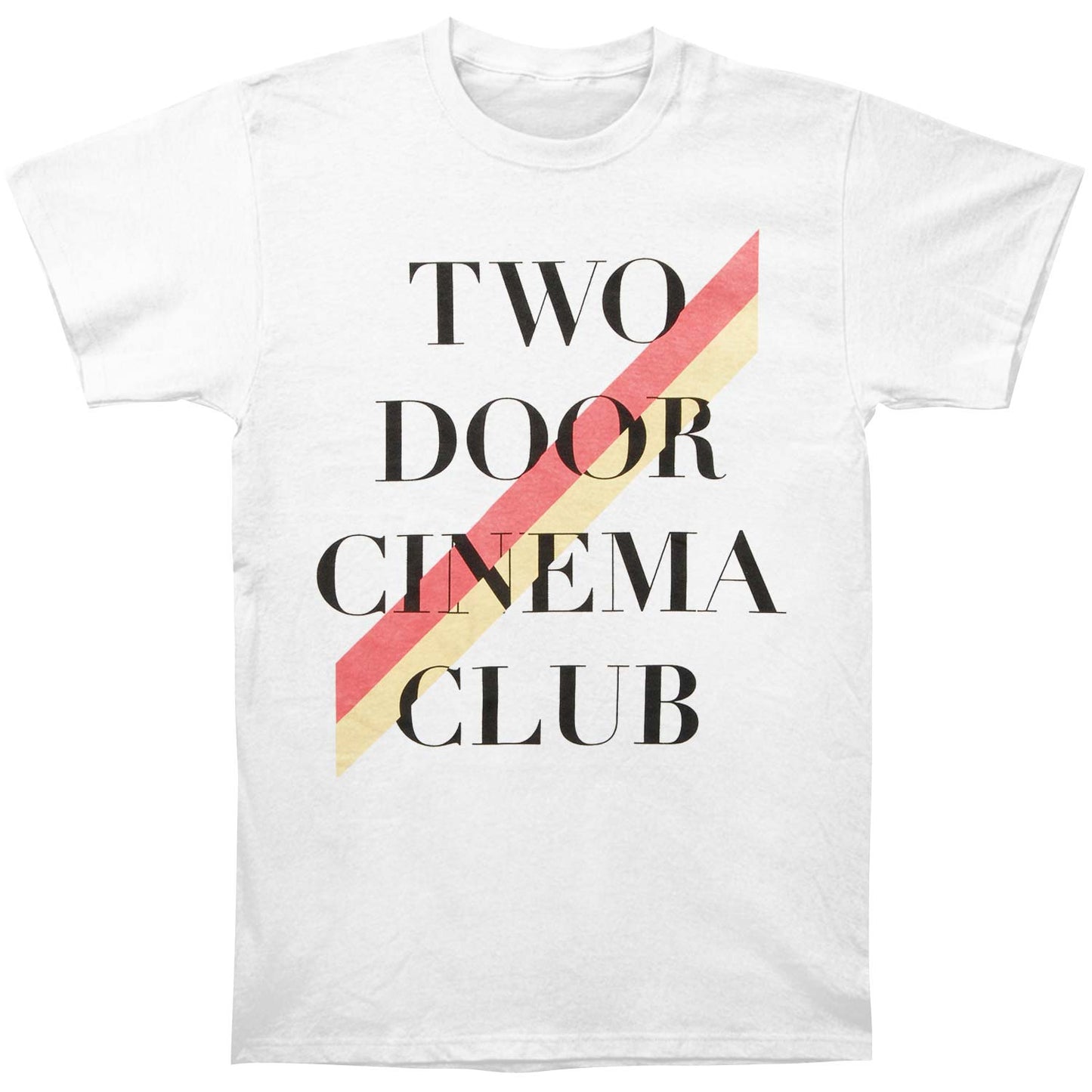Two Door Cinema Club Stripe Slim Fit T-shirt Front