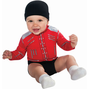 Beat It Red Infant Michael Jackson Costume Costume Front