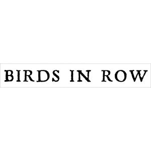 Birds In Row Logo Sticker