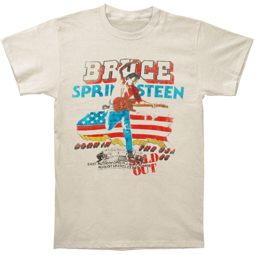Bruce Springsteen Tour T-shirt Front