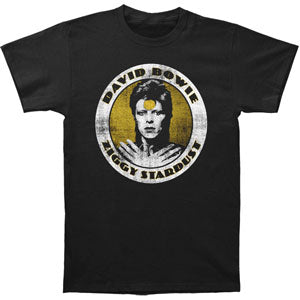 David Bowie Ziggy Stardust Slim Fit T-shirt Front
