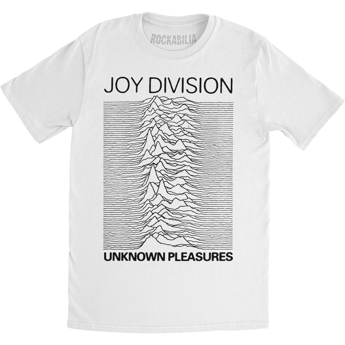 Joy Division Unknown Pleasures Slim Fit T-shirt Front