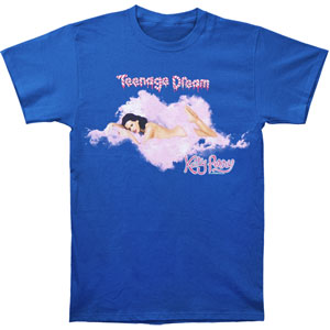 Katy Perry Heart Shaped Cloud 2011 Tour Slim Fit T-shirt Front