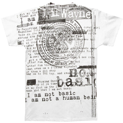 Not A Human Being Slim Fit T-shirt