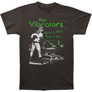Vibrators Whips 'N' Furs Slim Fit T-shirt Front
