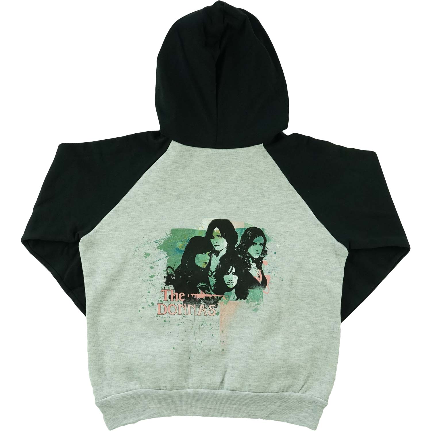 Donnas Silhouette Girls Jr Hooded Sweatshirt Back