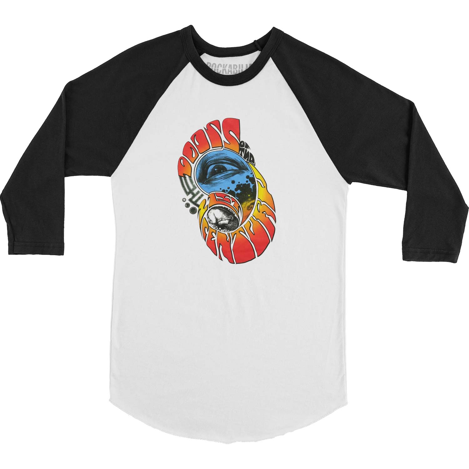 Doors Of The 21st Century Eye Baseball Jersey Front