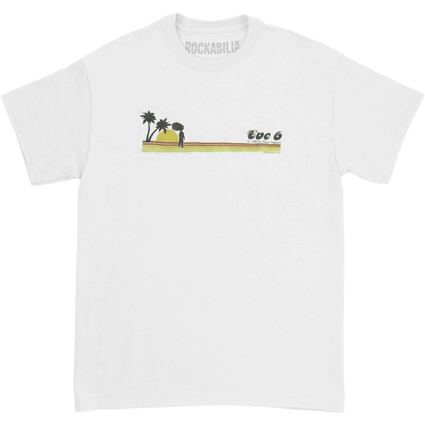 Eve 6 Palm Trees T-shirt Front
