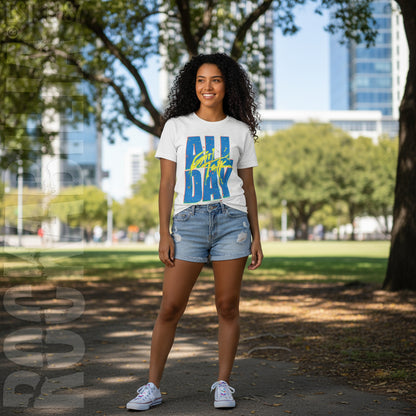 Girl's White All Day Junior Top